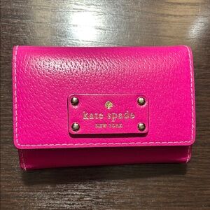 Kate Spade Pink Card Case